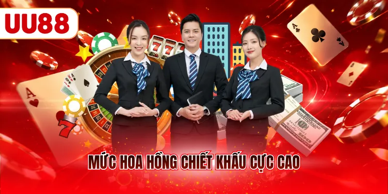 Mức hoa hồng chiết khấu cực cao