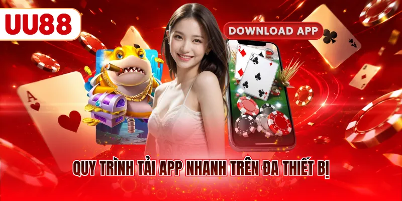 Quy trình tải app nhanh trên đa thiết bị